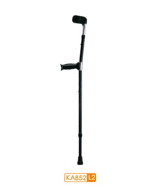 Standard Double Adjustable Elbow Crutches with Standard Grip