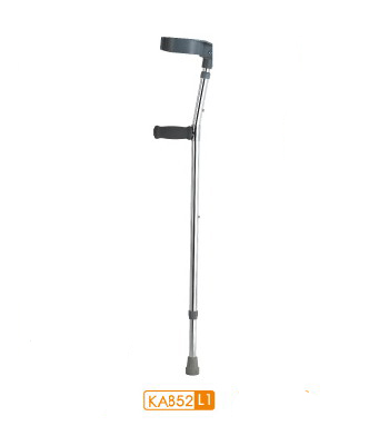 Standard Double Adjustable Elbow Crutches with Standard Grip