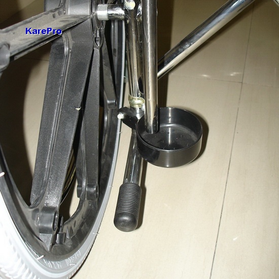 Crutch/Cane Holder for Wheelchair