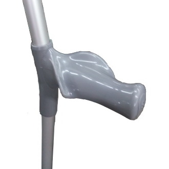 Double Adjustable Elbow Crutches with Ergonomic Grip