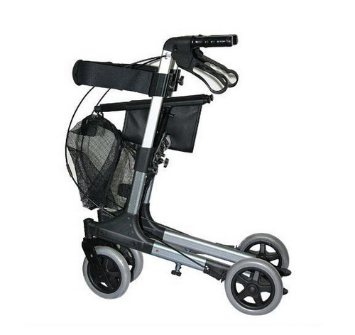 Aluminum Folding Rollator, Detachable Leg Pieces