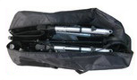 Aluminum Folding Rollator, Detachable Leg Pieces, Medium